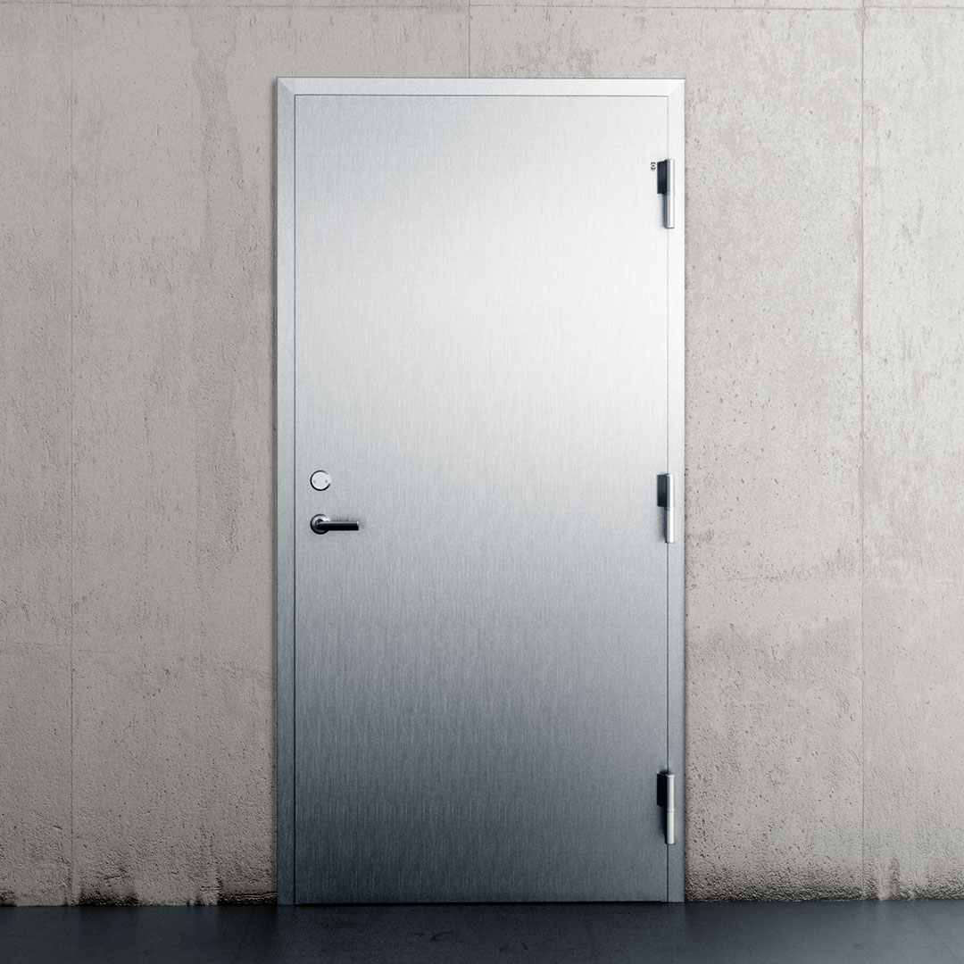 Rostfria ståldörrar