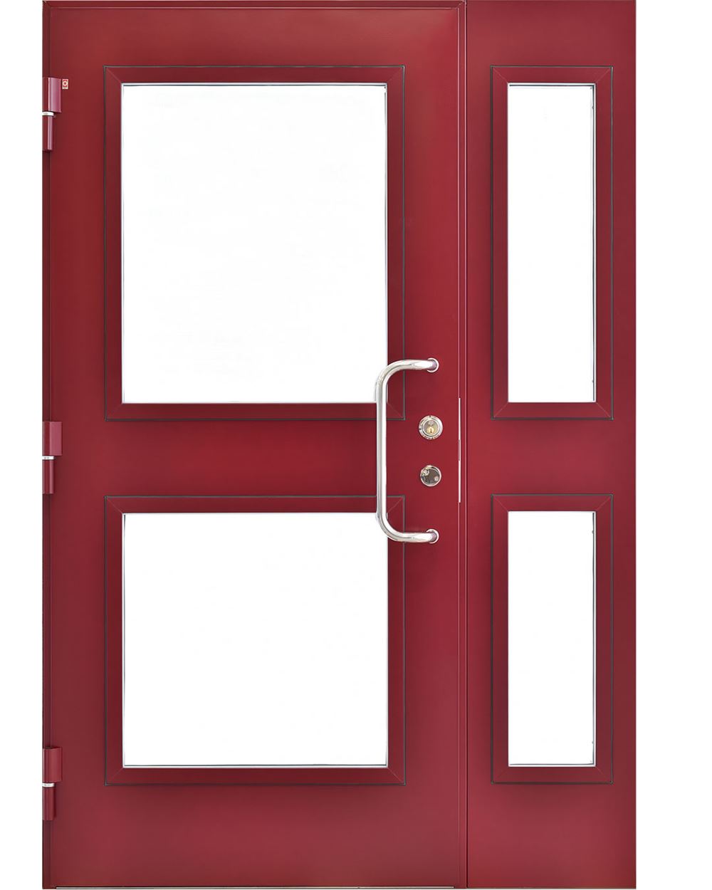 Röd YEPP66 dörr